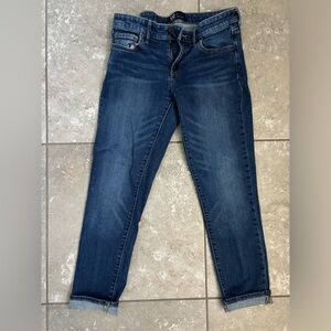 Gap boyfriend crop jeans size 4